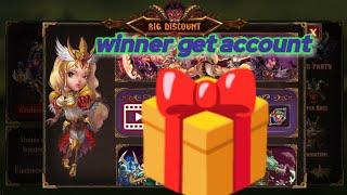 [Epic Heroes war] giveaway account free for the winner