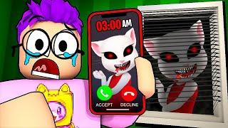 LankyBox's BIGGEST MISTAKE at 3AM!!! (WE GET ATTACKED BY EVIL TALKING ANGELA AT THE END!)