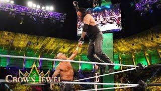 The Undertaker goes Old School against Shawn Michaels: WWE Crown Jewel 2018 (WWE Network Exclusive)