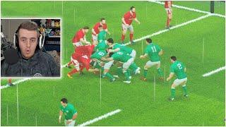 THE BIG HEAD TO HEAD MATCH!! Rugby 20 "Six Nations" Ireland Vs Wales Gameplay (PS5)