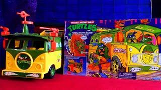 PARTY WAGON Teenage Mutant Ninja Turtles Van Vehicle Reissue Wal-Mart Review