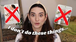 5 Things I Don't Do As A FEMININE Homemaker! // Let's be PRACTICAL...