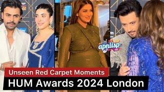 Hum Awards 2024 London Red Carpet with Hiba Bukhari, Urwa, Farhan Saeed, Atif Aslam, Ramsha Khan