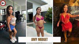 Amy Midget | The Smallest Plus-Size Model Redefining Beauty | Curvy Model | Wiki & Bio | Life Style