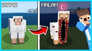 MIPAN & ZUZUZU KETAKUTAN SEMUA HEWAN DAN MOB BERUBAH JADI MENGERIKAN DI MINECRAFT! SEREM BANGET