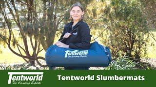 Tentworld Slumbermat 10 Range - Best Sleep in the Outdoors!