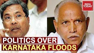 Karnataka Flood Fury : Politics Erupts Over Floods, Cong Blames CM Yediyurappa