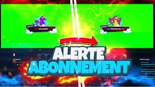 Tuto : Comment faire une MAGNIFIQUE Alerte Abonnement Gratuitement en 2021 [StreamElements]