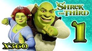 Shrek The Third Walkthrough Part 1 (Xbox 360) Intro + The Docks