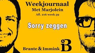 Sorry zeggen