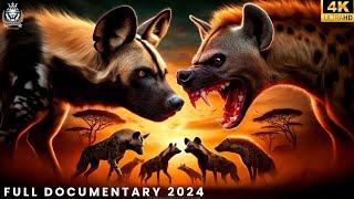 The Battle of Herds: Wild Dogs vs. Hyenas in Africa’s Wild | Animal Documentary