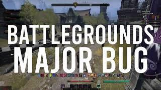 Major Battlegrounds Bug?!/ Elder Scrolls Online/ ESO PvP/ Gold Road