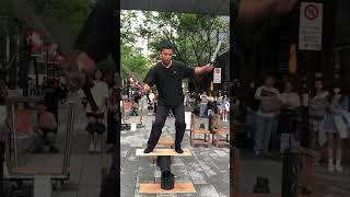 knife #tricks #street #performer #taipei #youtube #video #viral