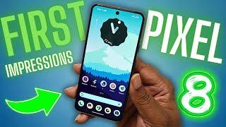 Google Pixel 8 First Impressions | The iPhone of Android!