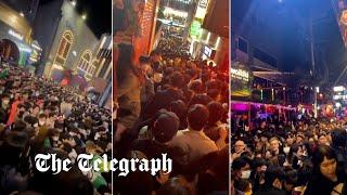 At least 153 dead after South Korea Halloween crowd crush