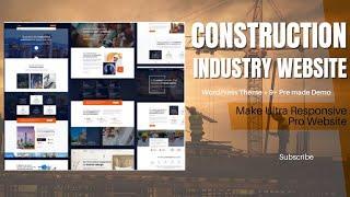 Make a Corporate Website for Construction Company | Architecture, Handyman Services Theme | Bauer