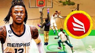 This JA MORANT "INSIDE OUT SHOT CREATOR" BUILD GETS UNLIMITED CONTACT DUNKS in NBA 2K23!