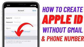 CREATE NEW APPLE ID ( HOW TO CREATE FREE  APPLE ID WITHOUT GMAIL & PHONE NUMBER ) LATEST 2021