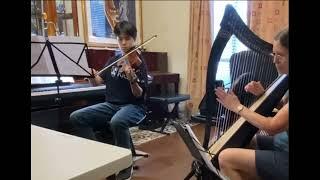 Excerpt - The Butterfly - viola and harp