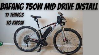 Bafang 750w Mid Drive Ebike Install Step by Step (11 Things to Know)