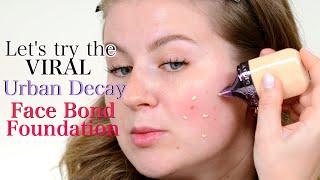 VIRAL Urban Decay Face Bond Foundation Review | Milabu