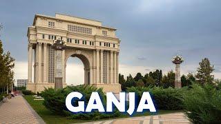 Ganja- with Heydar Aliyev park, Nizami Mausoleum, Javad Khan park and Juma mosque