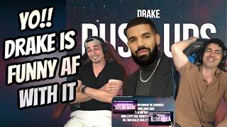 Drake - Push Ups (Drop & Give Me 50) (Kendrick Lamar, Rick Ross, Metro Boomin Diss) (Reaction)