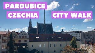 [4K]  #Pardubice, Czech Republic | Autumn City Walk   | Pardubice Castle, Sightseeing Tour