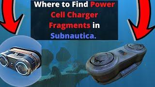 Where to find Power Cell Charger Fragments in Subnautica (UPDATED)