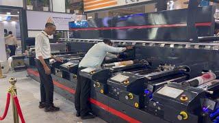 Webtech’s Mid-Web Flexo Printing Machine for Flexible Packaging | 200 m/min | 670 mm Width