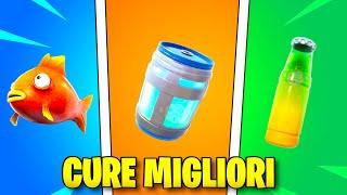 TUTTE LE CURE DI FORTNITE DALLA PEGGIORE ALLA MIGLIORE