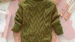 Latest kids collections_ Kids high neck sweater