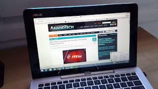 Asus Transformer Book T200TA Battery Life testing [In 4k]