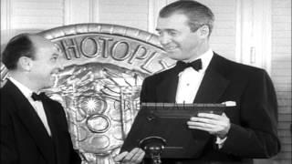 James Stewart and  William Goetz  receive Photoplay awards in California, United ...HD Stock Footage