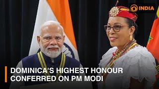 Dominica's highest honour conferred on Indian PM Modi & other updates | DD India News Hour