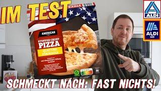 ALDI: Quattro Formaggi AMERICAN Stuffed-Crust Pizza im Test