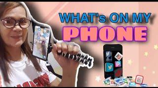 WHAT's ON MY PHONE? #myphone #cp #apps #gadget #oppof7a #EmelindaJaboliSarmiento