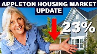 Do Appleton, WI real estate prices decline? Fox Cities Housing Market Update for 2023