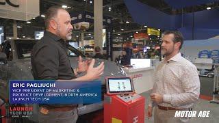 AAPEX 2024: Eric gives Brandon the rundown on the new Launch Tech X-613 Mobile Aligner