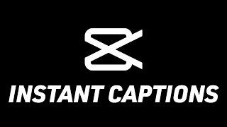 How To Auto Generate Captions - CapCut (Mac/PC) 2024!