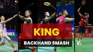 Who is the King of Backhand Smash?