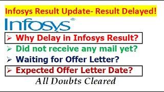 Why Infosys is taking too much time for Offer Letter? Did not receive any mail yet? Expected Date?