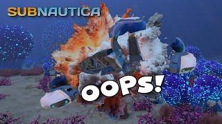 My Seamoth EXPLODED in Subnautica Because I Goofed!