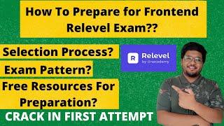 How To Prepare for Relevel Frontend Development Test ? | Tips To score 700 + 