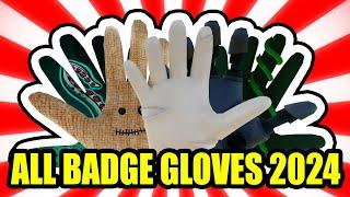 How to get ALL BADGE GLOVES in Slap Battles 2024! | Roblox