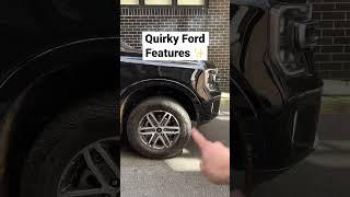 Quirky features from the Ford Everest Platinum ️