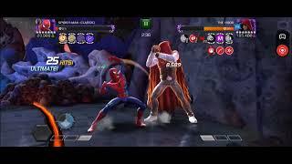 OG Spider fast as fuk 12% dmg cap vs Hood #mcoc