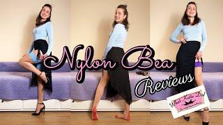 Vintage Style Back Seamed Cuban Heel Stockings & Pantyhose Try On & Review | What Katie Did Haul