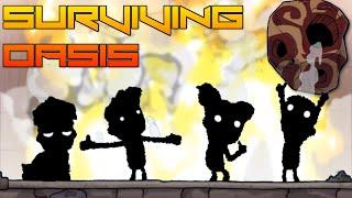 Oxygen Not Included - Surviving an Oasis Full of Volcanos! ep1