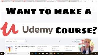 How To Make a UDemy Course - How I Earned $2,000 my first 90 days on UDemy